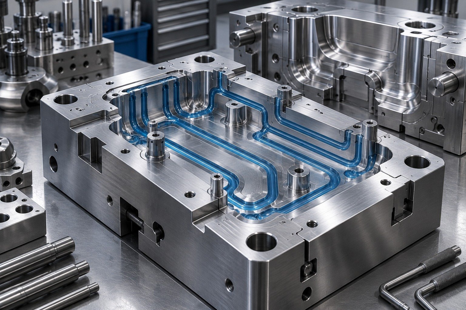 Die Casting Mold Design — illustrative tooling concept