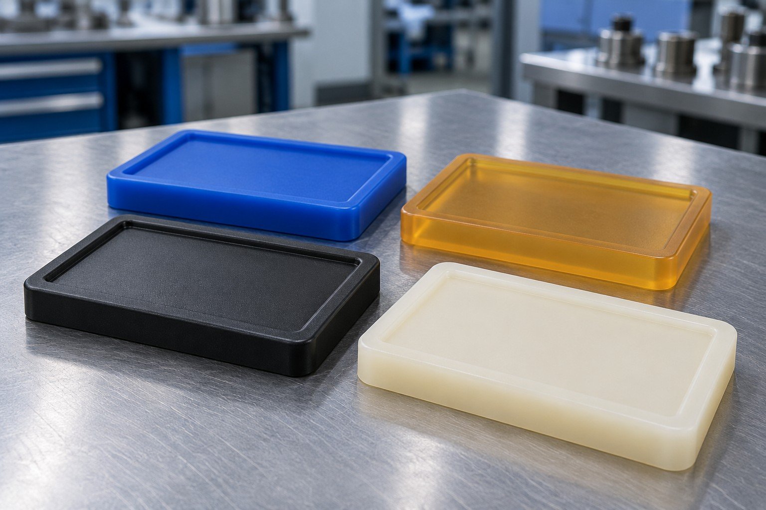 Thermoplastic elastomer test pad concepts — illustrative generated concept