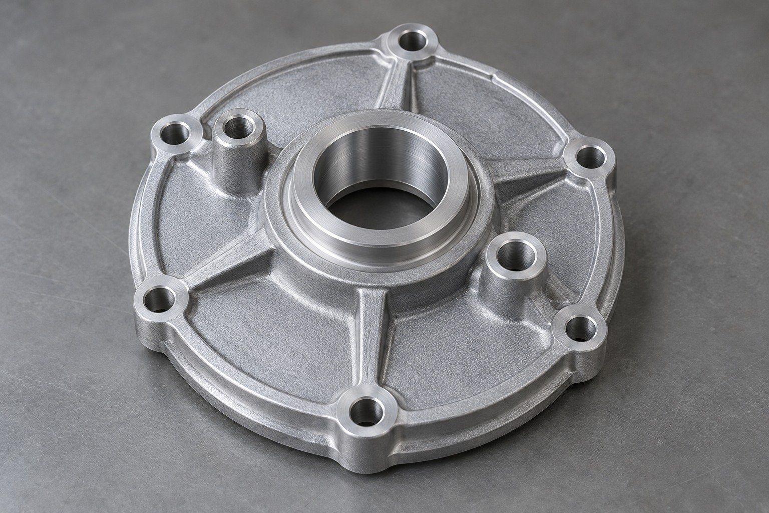 ZA-12 accepted dual boss cover edge concept — illustrative generated component concept