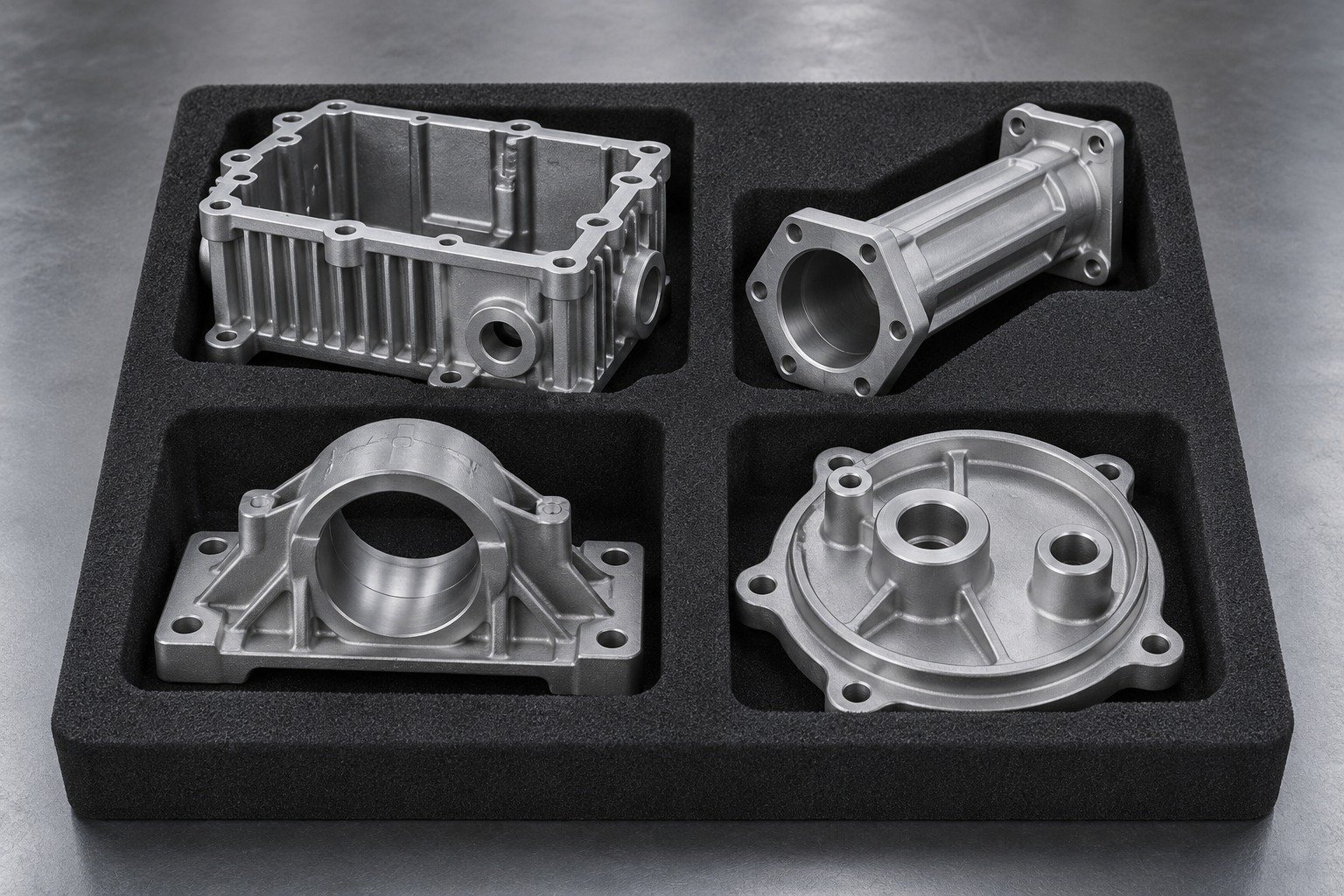 ZA-12 four custom za12 components packed concept — illustrative generated component concept