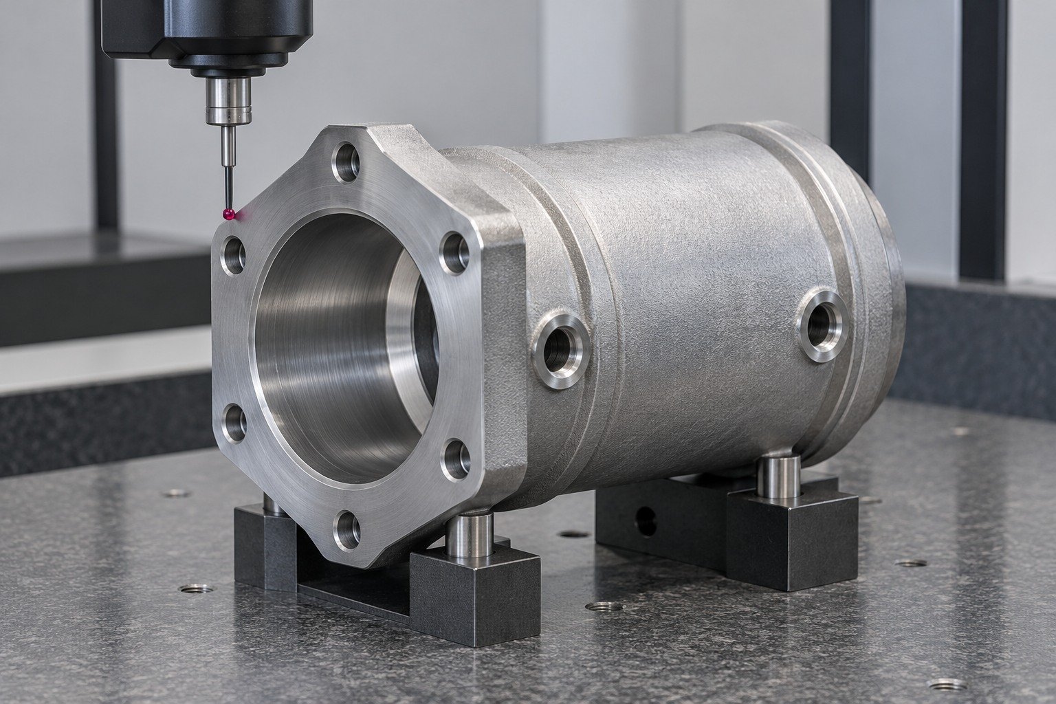 ZA-12 hexagonal flange bearing sleeve records concept — illustrative generated component concept