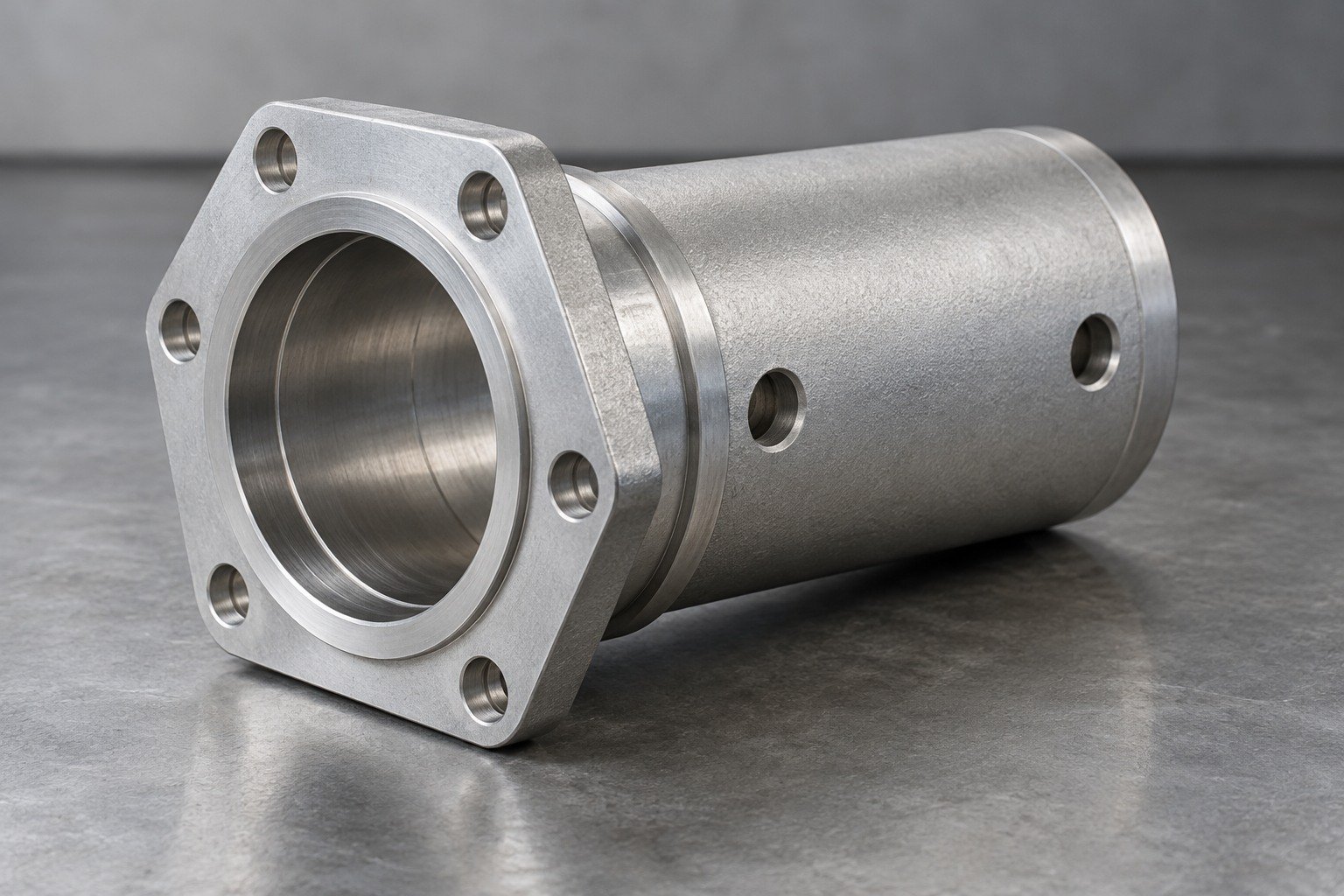 ZA-12 hexagonal flange sleeve fit review concept — illustrative generated component concept