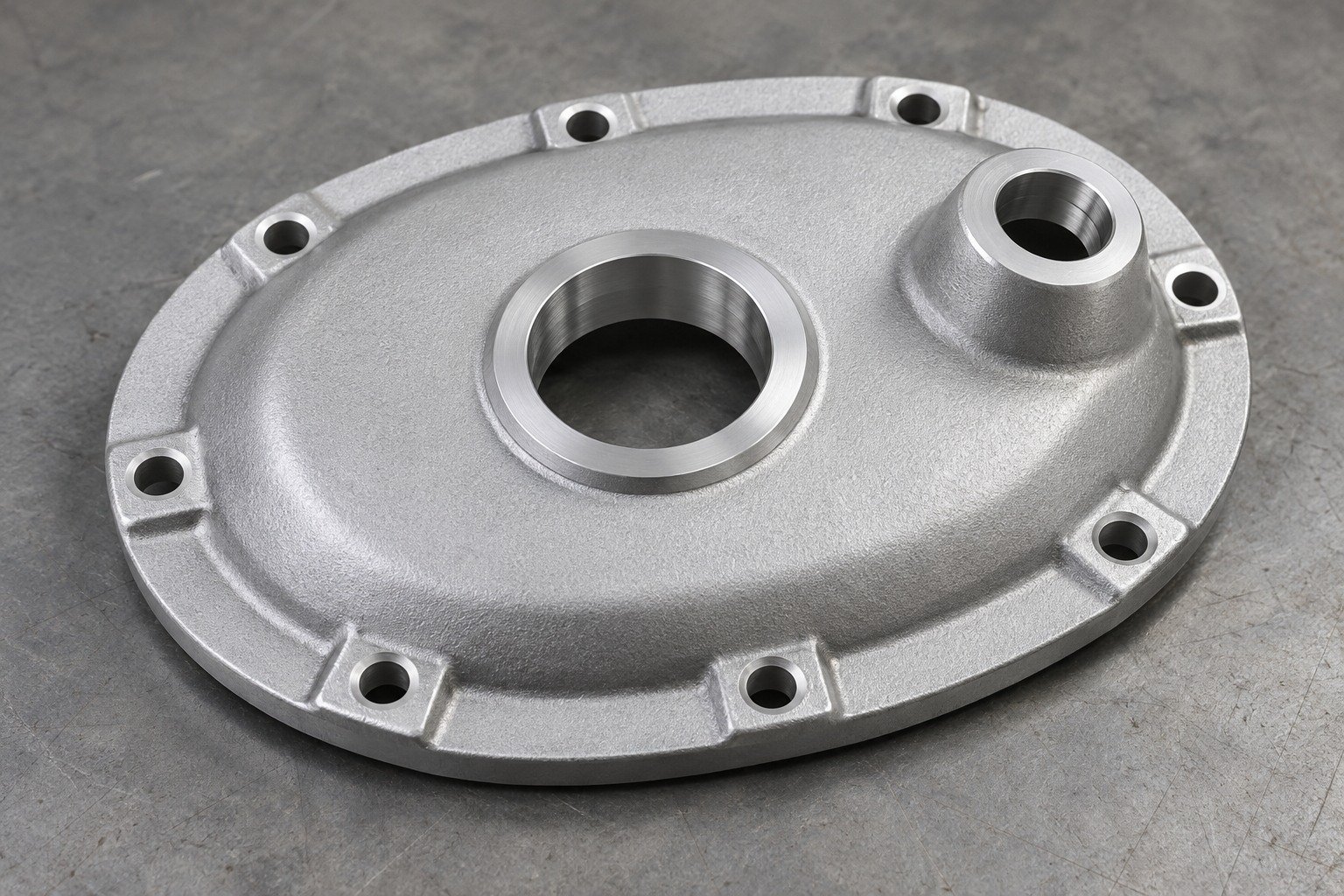 ZA-27 accepted eccentric cover edge concept — illustrative generated component concept