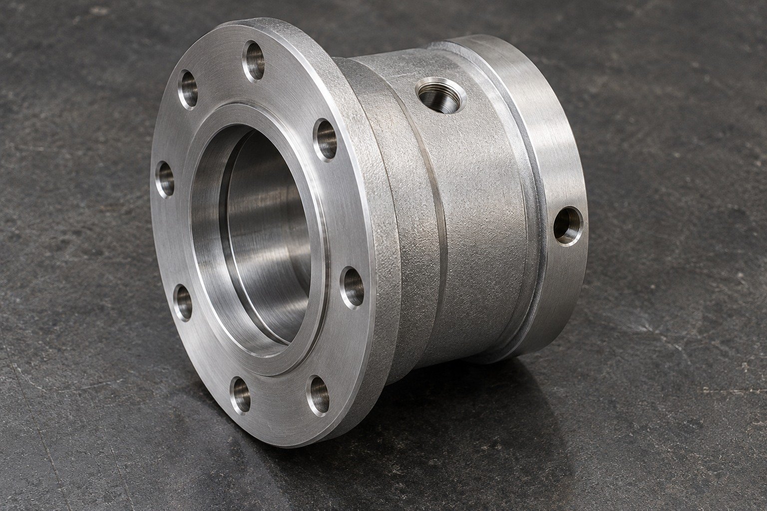Illustrative ZA-27 short round-flange bearing cartridge