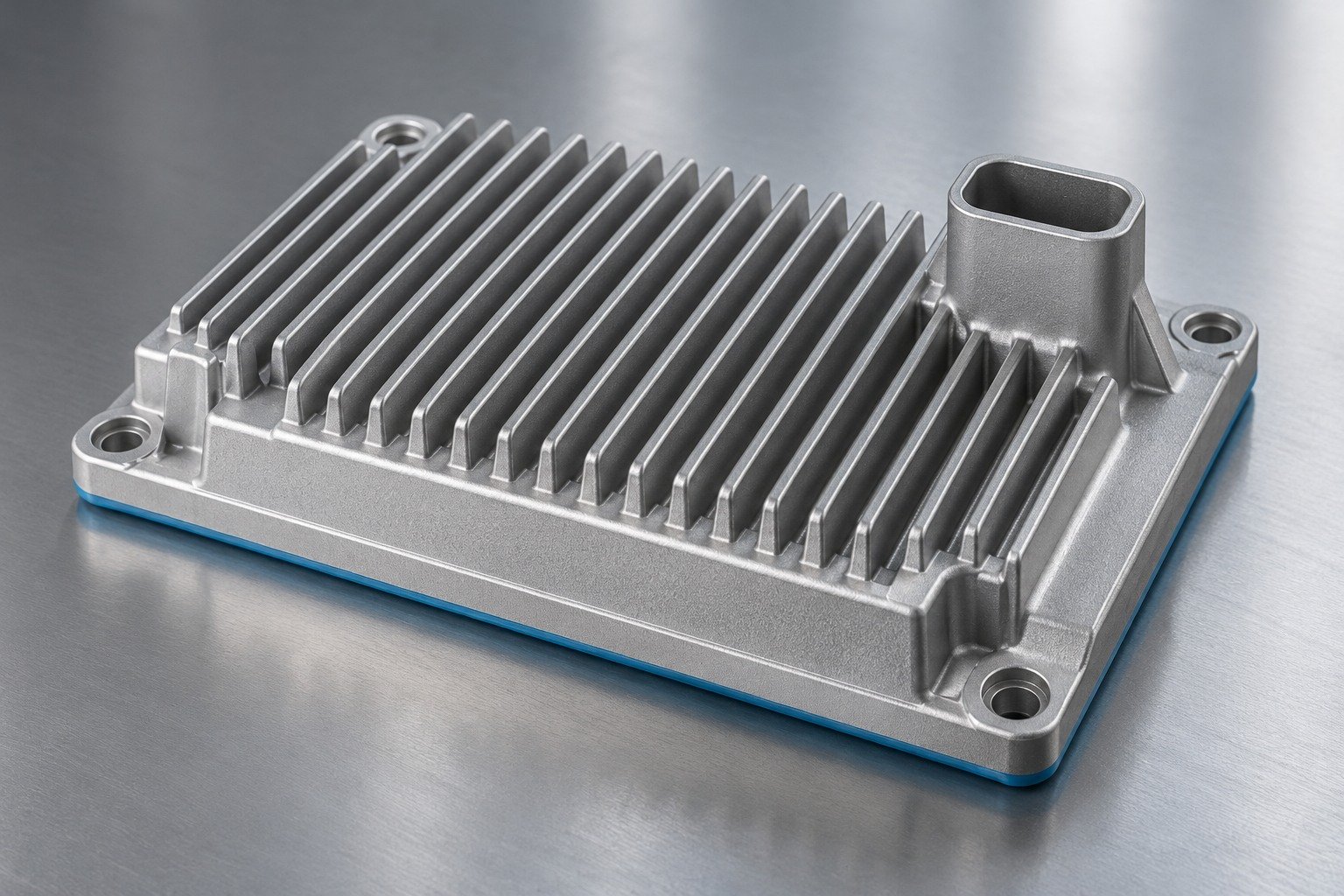 ZA-8 finned cover masking review concept — illustrative generated component concept