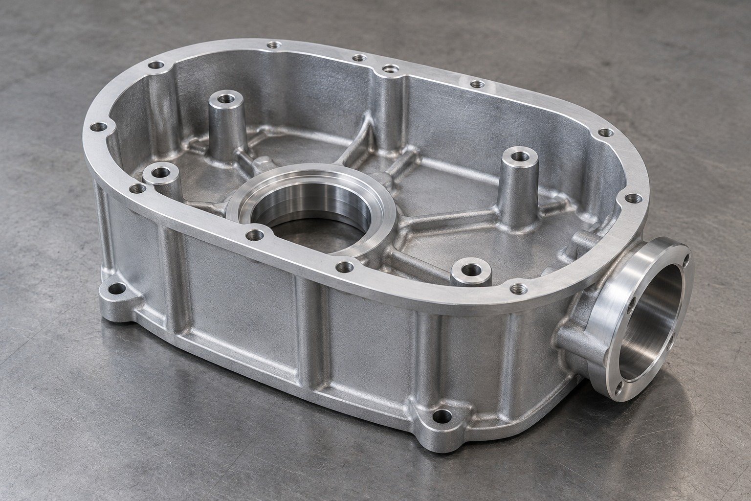 ZA-8 oval housing port land review concept — illustrative generated component concept