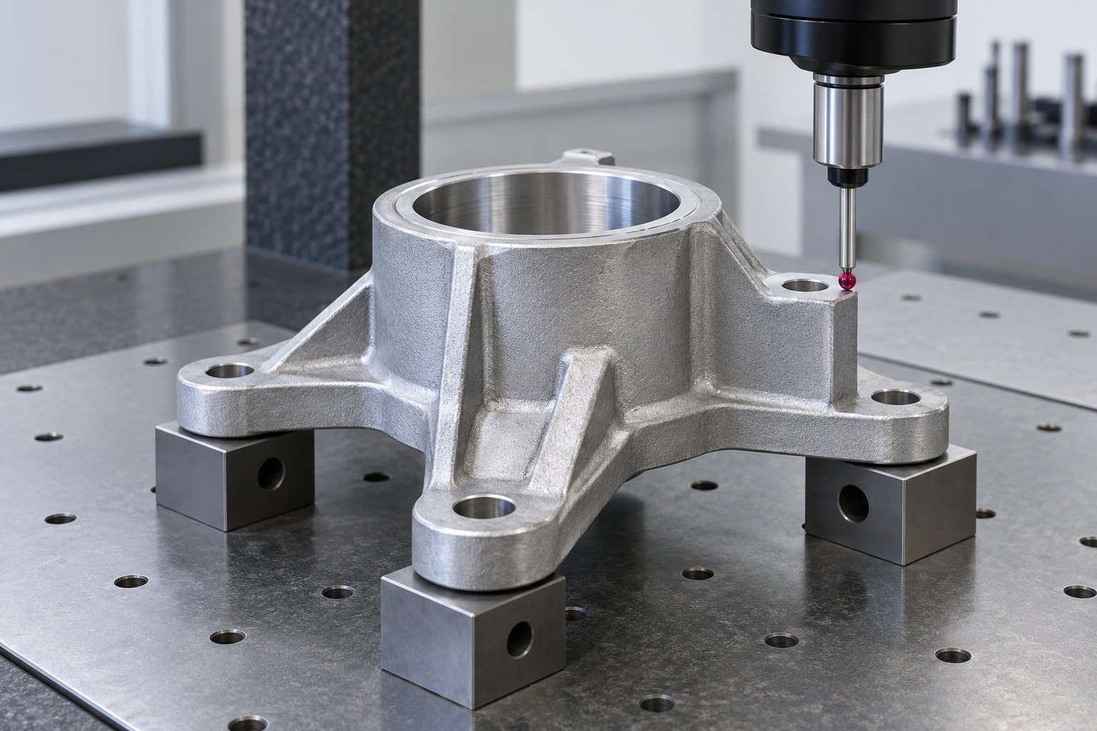 ZA-8 three foot bearing mount records concept — illustrative generated component concept