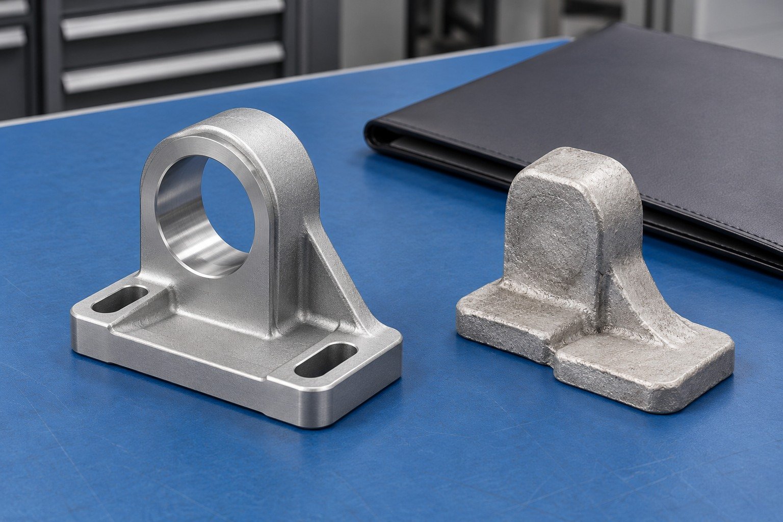 Zinc-alloy bearing mount bracket eu review concept — illustrative generated component concept